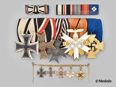 Germany, Third Reich. An Exceptional Medal Grouping For World War And Olympic Service To Georg Berthold
