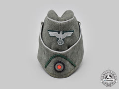 Germany, Heer. A Militärverwaltung Officer’s M38 Overseas Cap