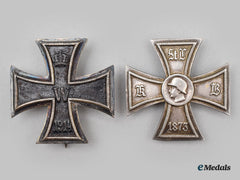 Germany, Imperial. A 1914 Iron Cross I Class, By Ko, With Veterans Association Cross In Silver
