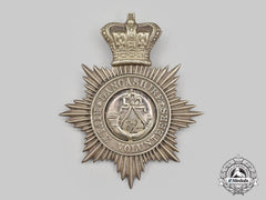 United Kingdom. A 62nd Lancashire Rifle Volunteer Corps Helmet Plate, c.1880