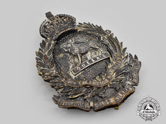 United Kingdom. A 4th Volunteer Battalion, Royal West Surrey Regiment Helmet Plate with King's Crown, c.1910