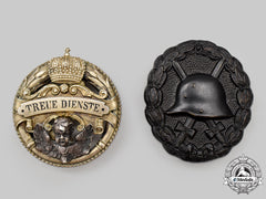Germany, Imperial. A Pair Of Badges