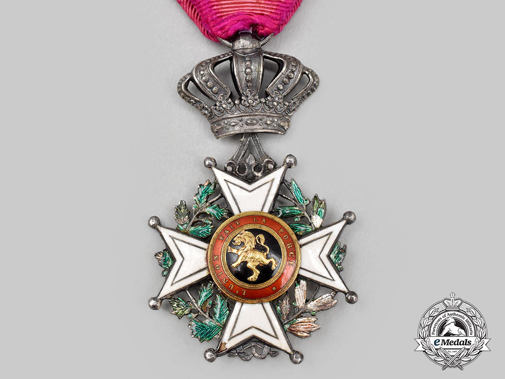 belgium,_kingdom._two_orders_of_leopold_i,_civil_division,_type_i(1832-1951)_l22_mnc3907_023_1_1_1