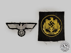 Germany, Third Reich. A Pair Of Insignia
