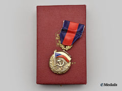 Czechoslovakia, Socialist Republic. An Order Of The Republic Awarded To The Czechoslovak Football Team For Winning The Uefa Final European Championship 1976