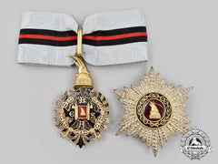 Albania, Kingdom. An Order Of Fidelity, Ii Class Grand Officers Set