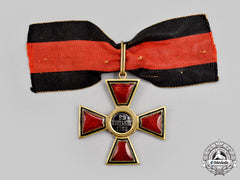 Russia, Imperial. An Order Of Saint Vladimir, Civil Division Iii Class Cross, C. 1916