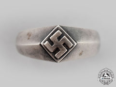 Germany, Third Reich. A Patriotic Silver Ring