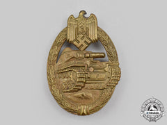 Germany, Wehrmacht. A Panzer Assault Badge, Bronze Grade, B.h. Mayer Design