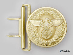 Germany, Nsdap. A Political Leader’s Belt Buckle, By Wilhelm Schröder & Co.