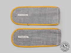 Germany, Luftwaffe. A Set Of Flight Personnel Service Shirt Shoulder Straps