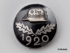 Germany, Der Stahlhelm. A Rare 1920 Membership Badge, Large Version, By Der Stahlhof Magdeburg