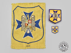 Romania, Kingdom. Three Second War Straja Țării Items