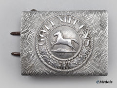 Germany, Third Reich. A Braunschweig Feuerschutzpolizei Em/Nco’s Belt Buckle
