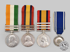United Kingdom. A Lot Of Four Medals