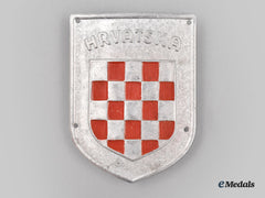 Croatia, Independent State. An  Italian-Croatian Legion Badge