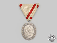 Austria, Empire. An Order Of The Knights Of Malta, Silver Merit Medal