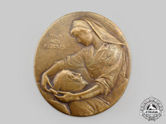 France, Iii Republic. A Red Cross Committee Of French Ladies Of Buenos Aires "For Our Wounded" Commemorative Medal 1914-1917