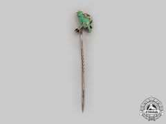 Germany, Luftwaffe. A 1. Fallschirmjäger Division Commemorative Silver Pin