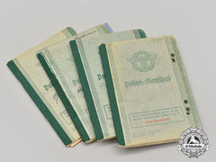 Germany, Ordnungspolizei. A Mixed Lot Of Identity Booklets