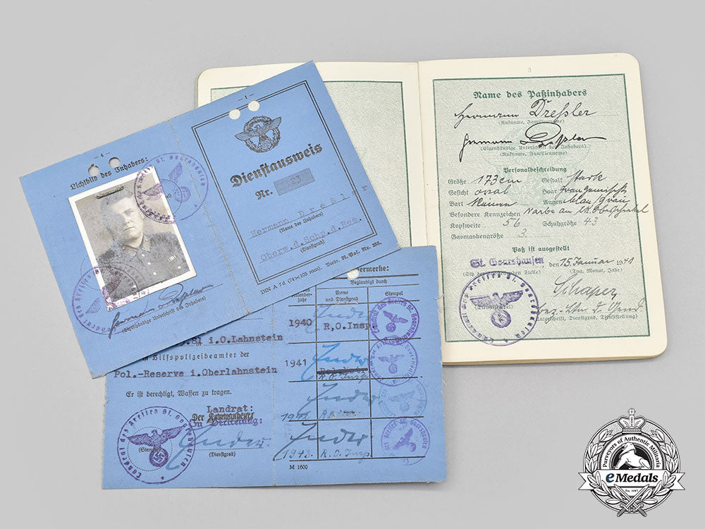 germany,_ordnungspolizei._a_mixed_lot_of_identity_booklets_l22_mnc4293_214