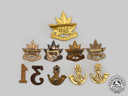 canada,_dominion._a_lot_of_ten13_th_regiment_militia(_royal_hamilton_light_infantry)_insignia_l22_mnc4328_610