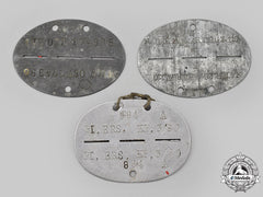 Germany, Wehrmacht. A Mixed Lot Of Identification Tags