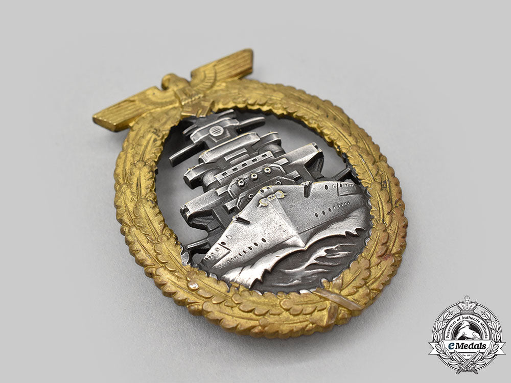 germany,_kriegsmarine._a_high_seas_fleet_badge,_by_schwerin_l22_mnc4374_141