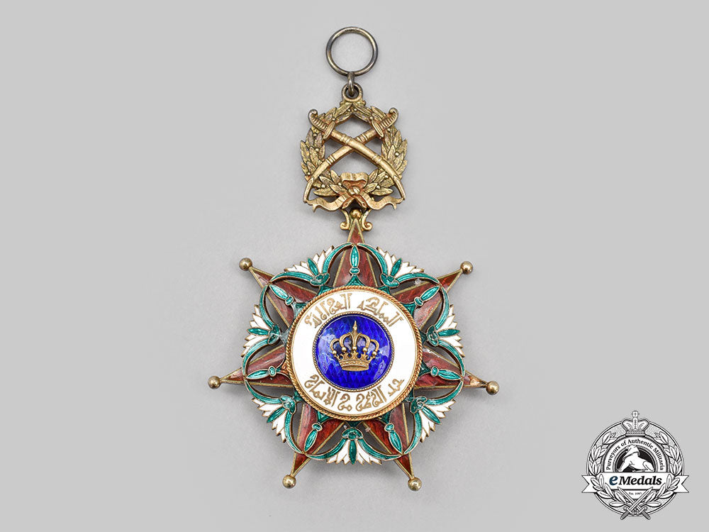 iraq,_kingdom._an_order_of_the_two_rivers,_military_division,_grand_cross,_c.1925_l22_mnc4393_277_1