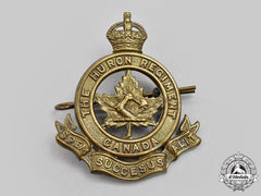 Canada, Commonwealth. An Inter-War Huron Regiment Cap Badge