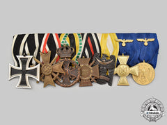 Germany, A Medal Bar For World War & Freikorps Service