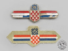 Croatia, Independent State. Two Ustasha Leader's Insignia