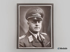 Germany, Luftwaffe. A Signed Portrait Of Generalfeldmarschall Erhard Milch