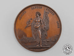 Switzerland, A Federal Canton Of Geneva Shooting Award Medal 1851