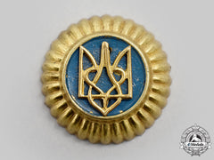 Ukraine, State. A State Army/Ukrainian Auxiliary Police Cap Badge
