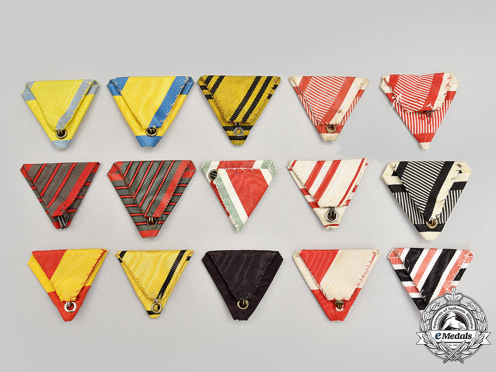 austro-_hungarian_empire._a_lot_of_fifteen_original_period_ribbons_l22_mnc4515_315