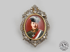 Germany, Imperial. A Crown Prince Wilhelm Brooch In Gold With Diamonds