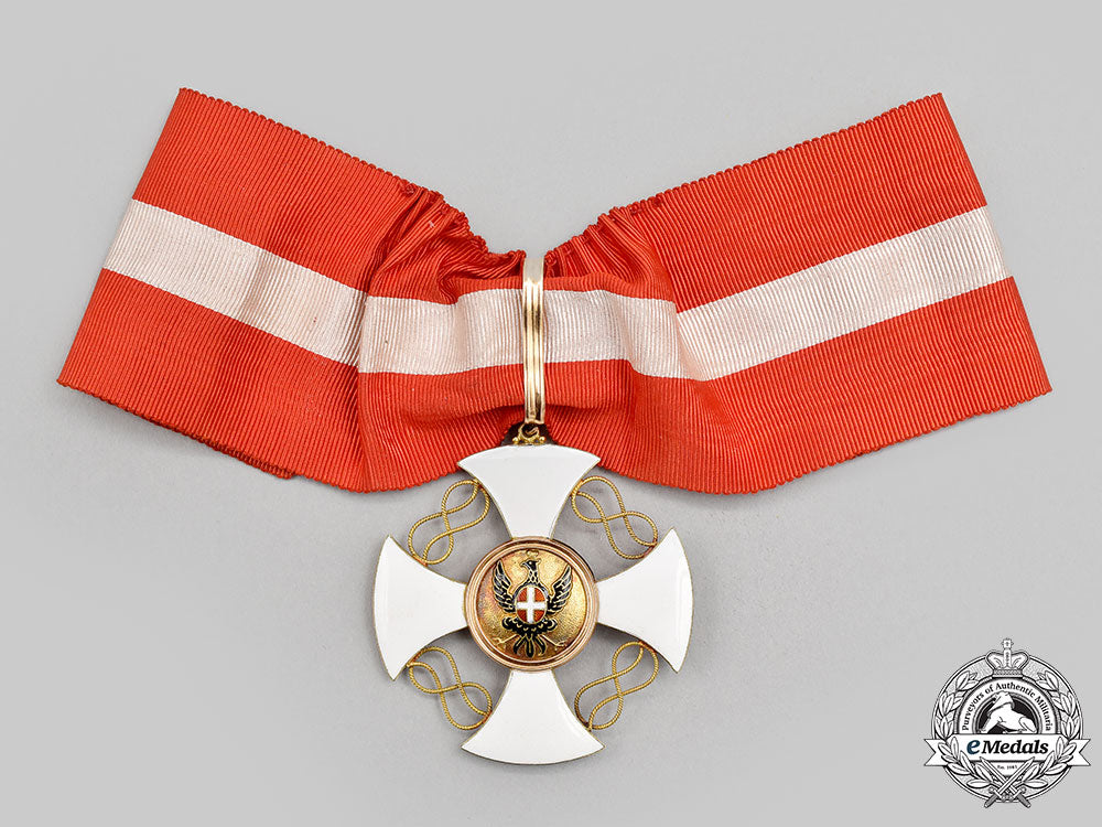 Italy, Kingdom. An Order Of The Crown Of Italy, III Class Commander, C ...