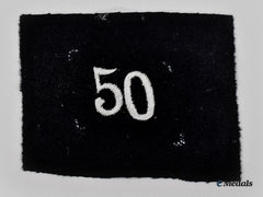 Germany, Ss. An Unfinished Allgemeine Ss Standarte-50 Collar Tab