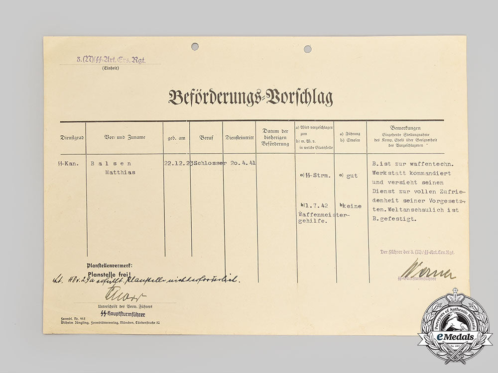 germany,_ss._the_wehrpaß_and_documents_of_ss-_rottenführer_matthias_balsen,2_nd_ss_panzergrenadier_division_das_reich_l22_mnc4625_262