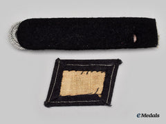 Germany, Ss. A Pair Of Ss Rank Insignia
