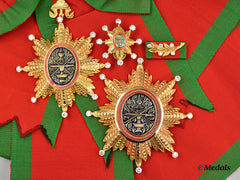 Cambodia, Kingdom (Post 1993). Royal Order Of Cambodia, I Class Grand Cross Set, Modern Issue