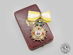 Spain, Kingdom. An Order Of Isabella The Catholic, Iii Class Commander, C. 1920 By Cejalvo, In Case