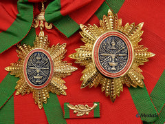 Cambodia, Kingdom (Post 1993). A Royal Order Of Cambodia, Ii Class Grand Officer Set, Modern Issue