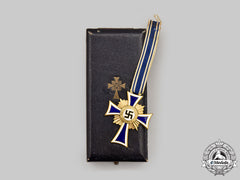 Germany, Third Reich. An Honour Cross Of The German Mother, Gold Grade With Case, By Wilhelm Deumer