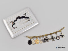 Germany, SS. A Lot Of Items From The Estate Of SS-Obersturmführer Johann Sailer, Claimed Knight’s Cross Winner