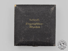 Germany, Luftwaffe. A Rare Presentation Case For A Pilot Badge, Type H, By Gebrüder Wegerhoff
