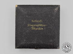 Germany, Luftwaffe. A Rare Presentation Case For A Pilot Badge, Type H, By Gebrüder Wegerhoff