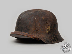 Germany, Heer. An M42 Stahlhelm, Czechoslovakian Modified Example