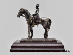 France, I Empire. A Napoleon Bonaparte Sitting Upon A Horse Statuette